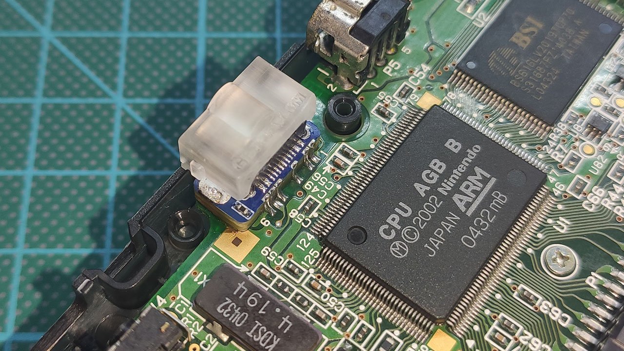 USB-C Charging Mod for Game Boy Advance SP and Nintendo DS USB-C Charging Mod for Game Boy Advance SP and Nintendo DS